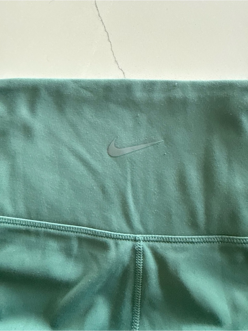 Nike One Dri-Fit High-Rise 7/8 Leggings | Women’s Med. Bicoastal Green - Picture 4 of 7